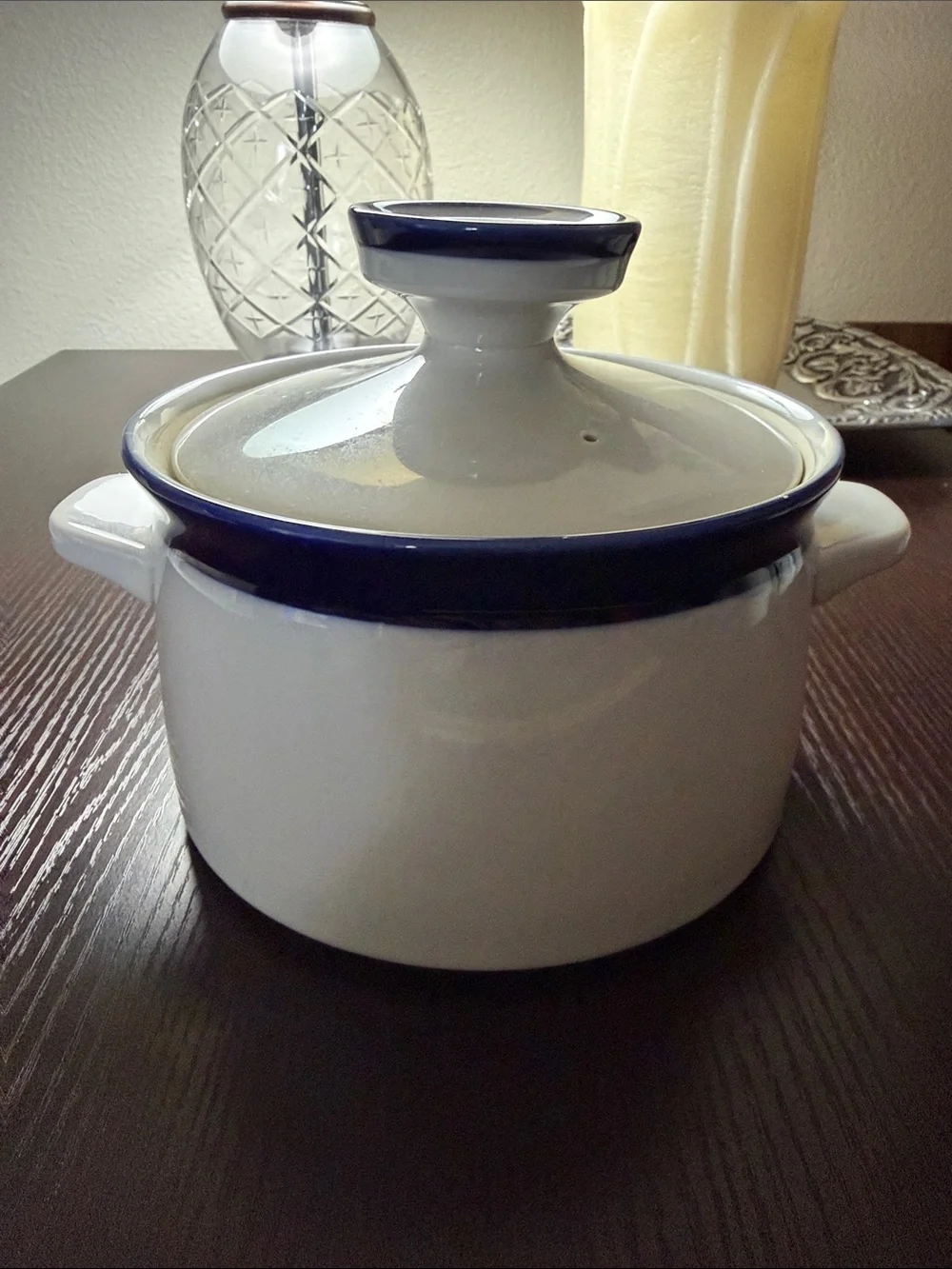 Noritake Primastone Fjord Round Covered Casserole, 2 1/4 Qt.